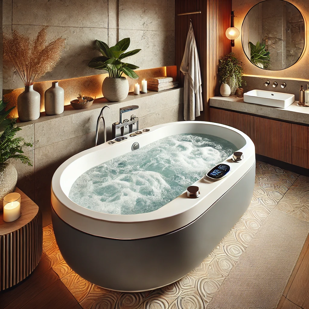 Badewanne mit Whirlpool: Vorteile für körperliche und mentale Gesundheit Hydromassage Bathtub